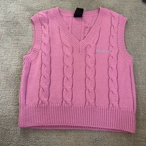 Pink/purple vest from Urban Outfitters